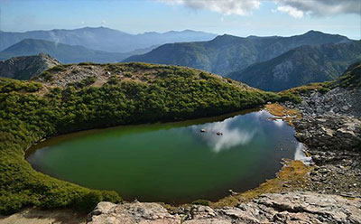 Laguna huemul chillan Camper Andescampers